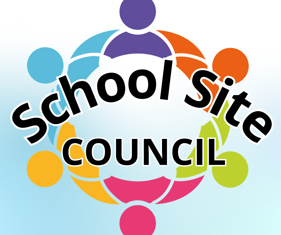 blue and white background with ring of people in multiple colors and bold black words 