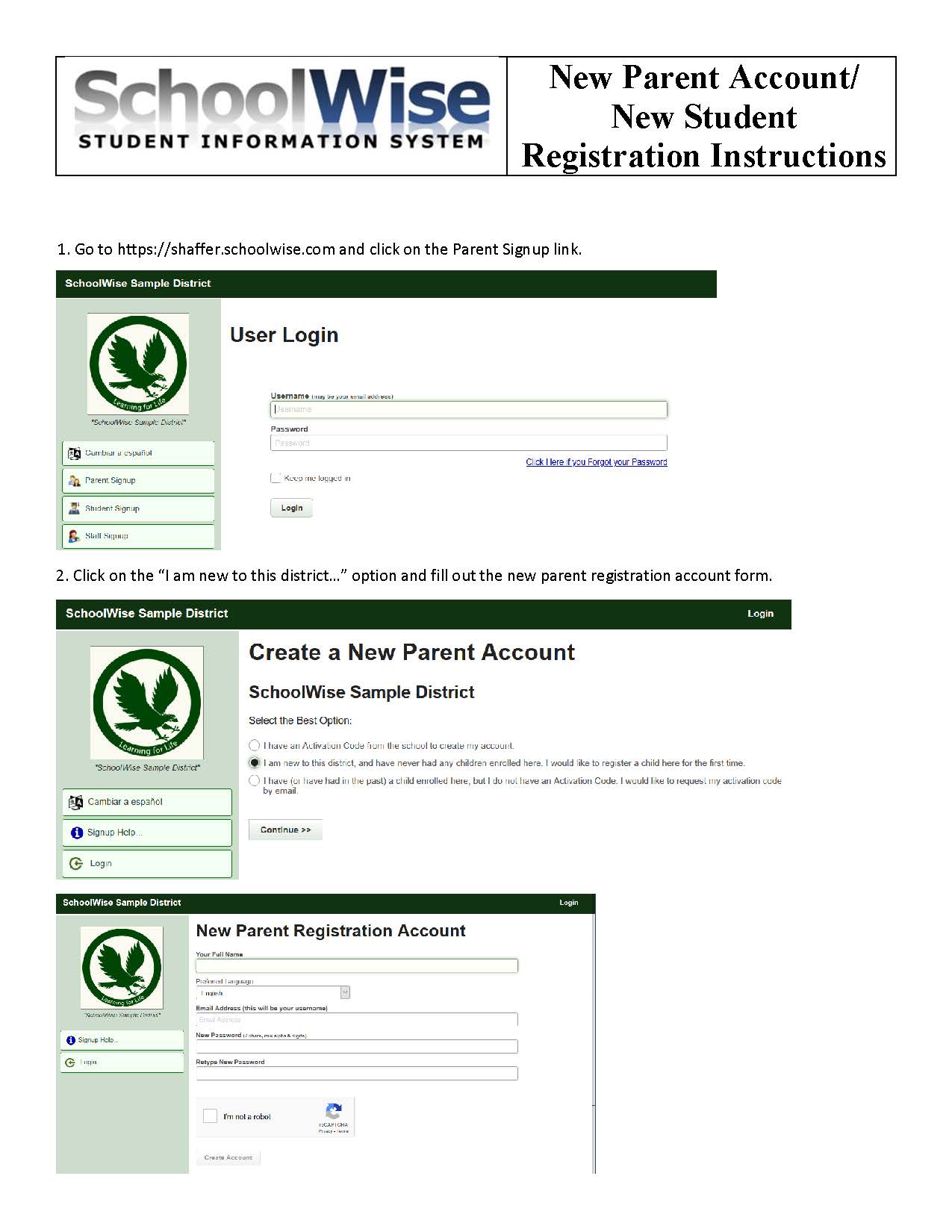 Online Registration