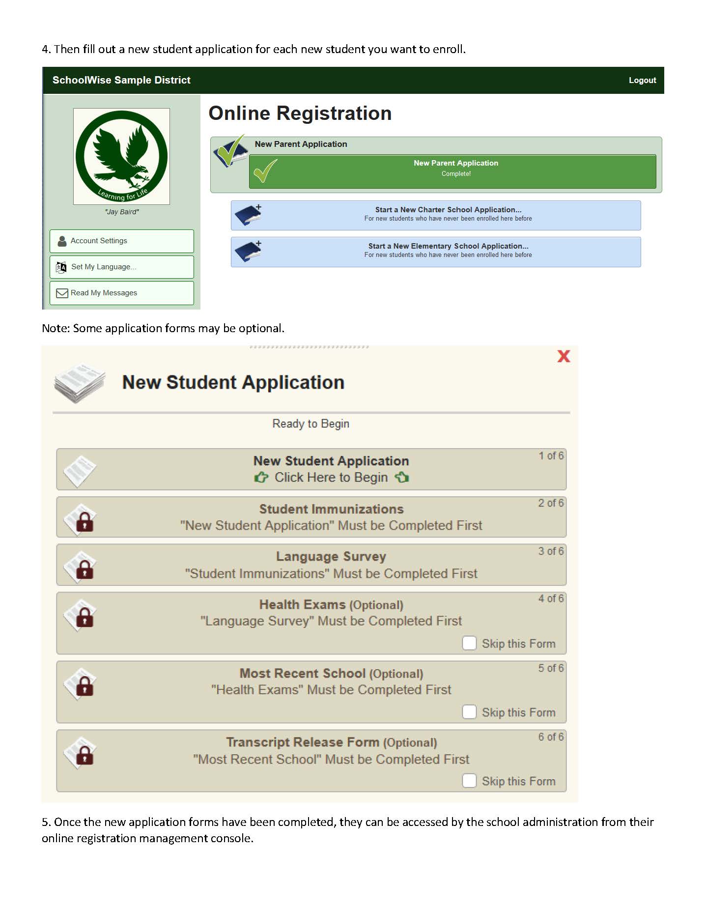 Online Registration